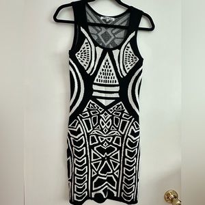 Black and White Dress